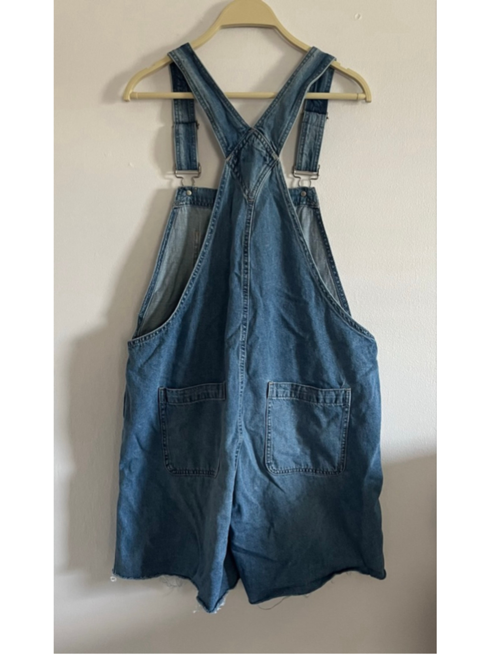 Gap denim shorts overalls size L - Picture 3 of 11